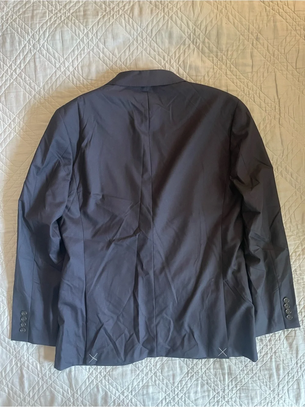 J. CREW Ludlow Slim-fit suit jacket in Italian wool in Navy NWT 42 R $550 28130